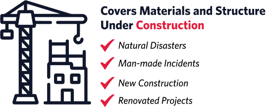 Covers Materials and structure under construction Natural disasters man made incidents new construction renovated projects