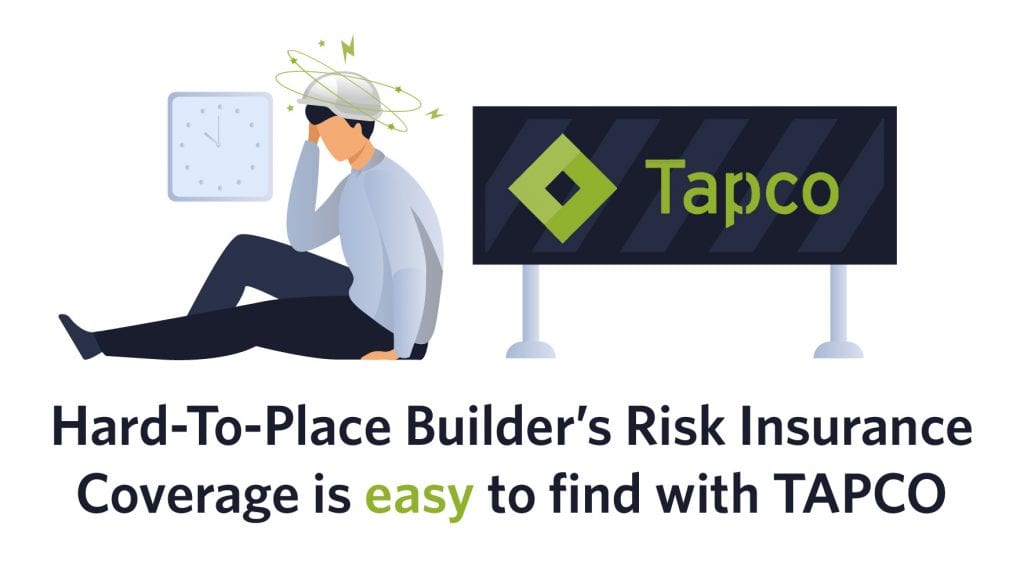 hard to place builders risk insurance 