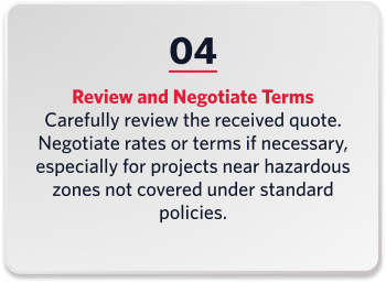 Review and Negotiate Terms